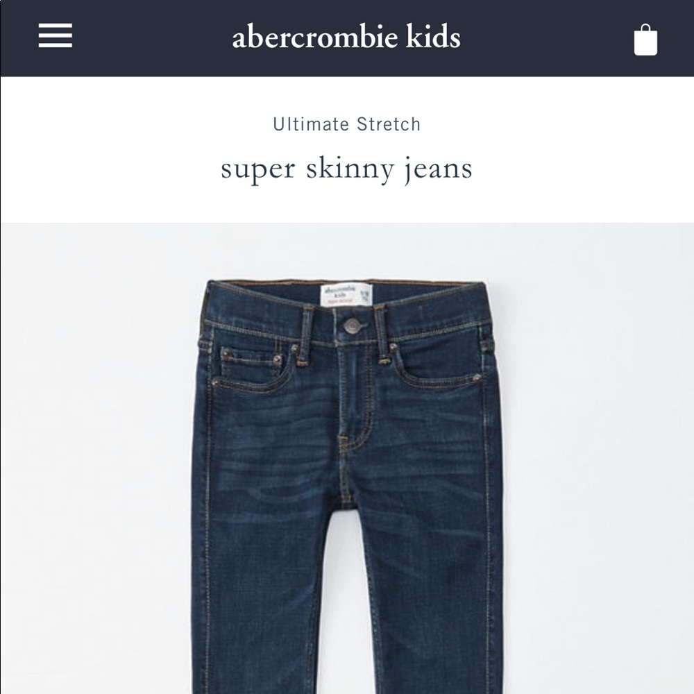 Abercrombie Kids jeans